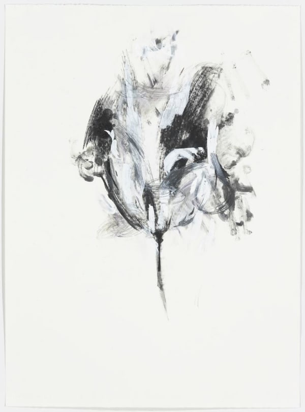 Wardell Milan In Memoriam V, 2015 graphite, oil pastel, pastel, charcoal on paper 30 x 22 in 76.2 x 55.9 cm