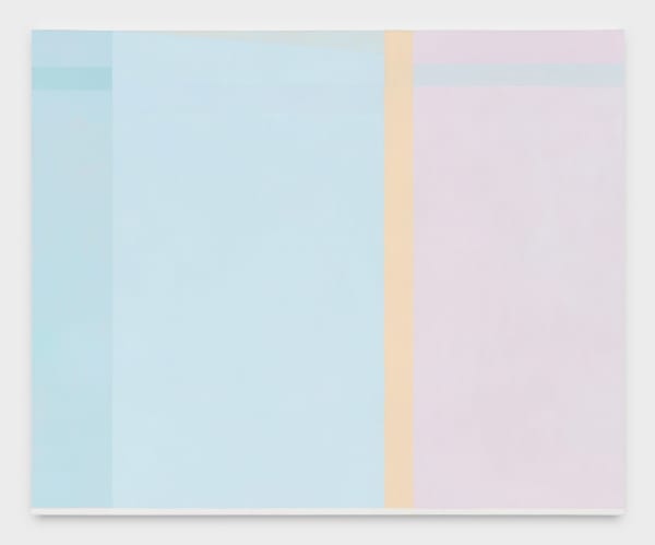 Paulo Pasta Um céu para o Luiz, 2022 oil on canvas 70 7/8 x 86 5/8 in (180 x 220 cm)