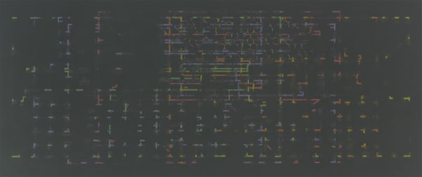 Julia Fish, Threshold — Matrix : harbour [ spectrum : transposed ] / for E and L, 2014-15