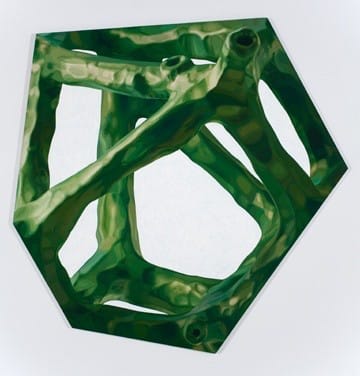 Alexander Ross Untitled, 2000 oil on shaped canvas 60 x 57 in (152.4 x 144.8 cm)