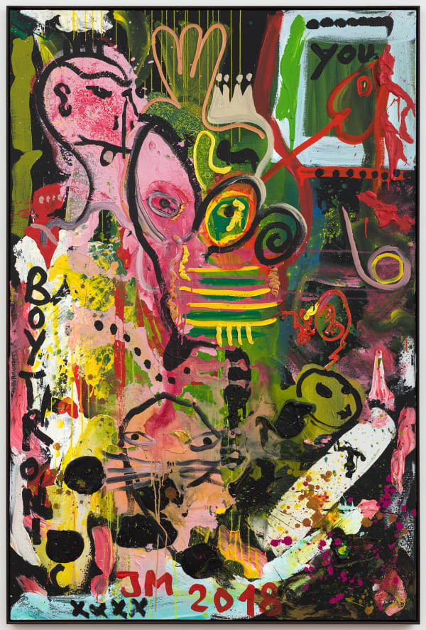 Jonathan Meese, GUIDO QUILLERZ A.R.T. IS BACK!, 2018