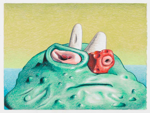 Alexander Ross Untitled, 2014 crayon on paper 13 1/4 x 17 3/4 in 33.7 x 45.1 cm