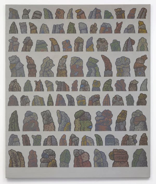 Ray Yoshida Untitled, c. 1972 acrylic on canvas 48 x 40 in 121.9 x 101.6 cm