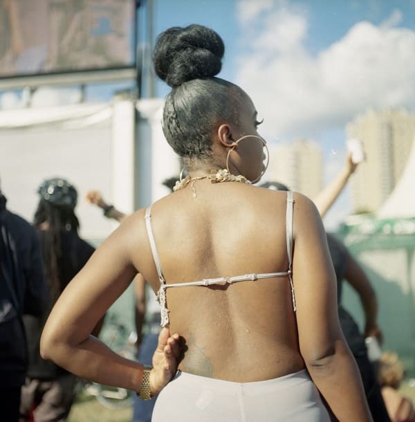 Liz Johnson Artur Untitled, 2016, printed 2018 adhesive vinyl print dimensions vary upon installation