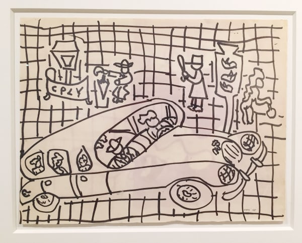 William Copley Untitled, 1965 felt-tip marker on paper 8 7/8 x 11 3/4 in 22.5 x 29.8 cm