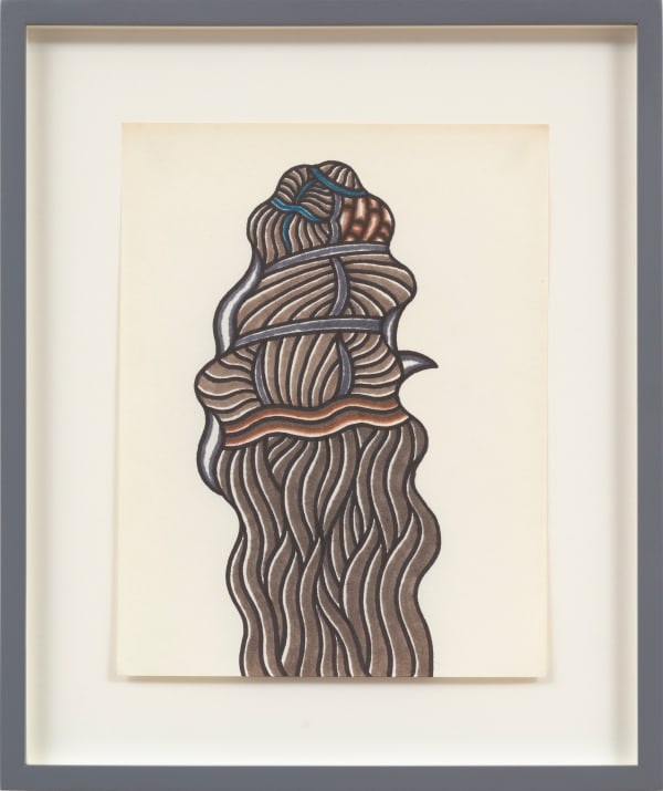 Ray Yoshida Untitled, c. 1971-72 ink on paper 11 x 8 1/4 in (27.9 x 21 cm) framed: 15 5/8 x 13 1/8 in (39.7 x 33.3 cm)