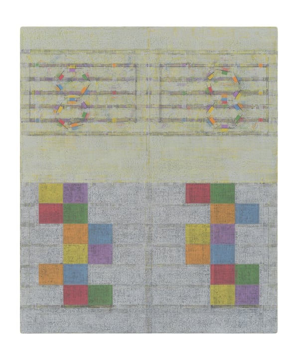 Julia Fish, Score for Threshold, SouthEast – Two [ spectrum in yellow ] , 2020-2022