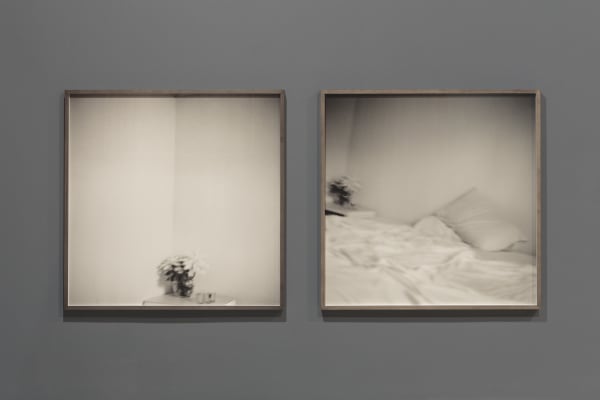 Wardell Milan, The most beautiful thoughts are sometimes beside the darkest; Your smell lingers on the bed. I bury my head in a getaway dream, 2017