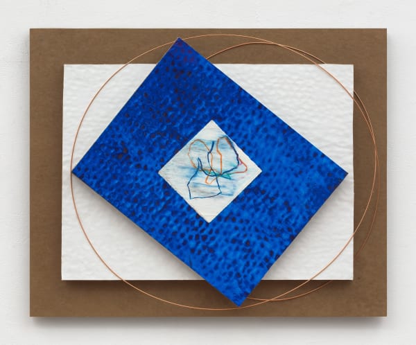 Dorothea Rockburne, Linear Alignment 1, 2020