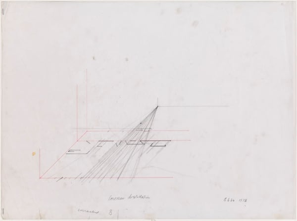 Barry Le Va, Corcoran Installation corrected B, 1976