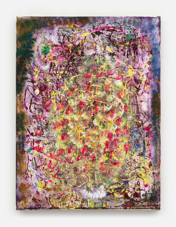 Steve DiBenedetto Galactic Lint, 2021-22 oil on linen 24 x 18 in (61 x 45.7 cm)