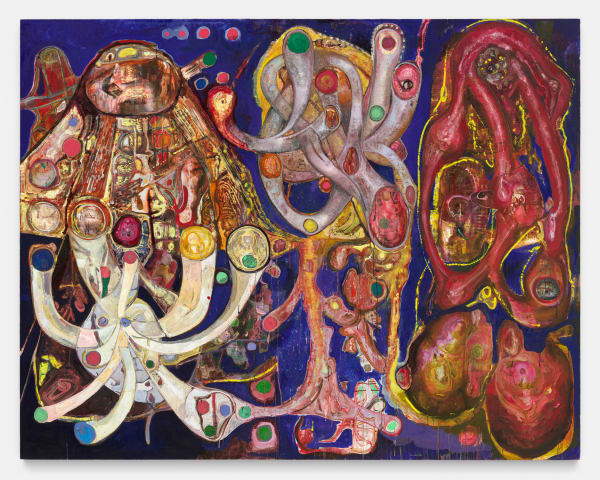 Steve DiBenedetto Helgoland, 2023 oil on linen 74 x 94 in (188 x 238.8 cm)