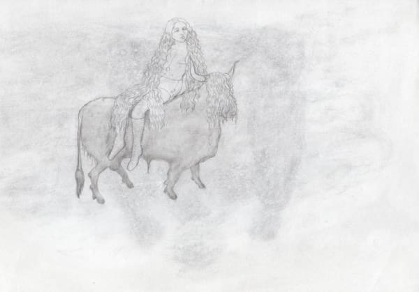 Alice Maher Godchildren of Enantios, 2010 video animation with sound by Trevor Knight DVD, 6:41 min