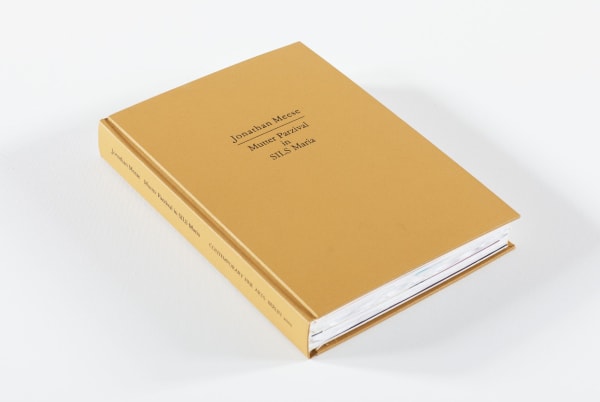 Jonathan Meese Mutter Parzival in SILS Maria, 2005 artist's book. 158 sheets, with drawing, text, photo, collage 12 1/4 x 8 5/8 x 1 3/4 in 31 x 22 x 4.5 cm