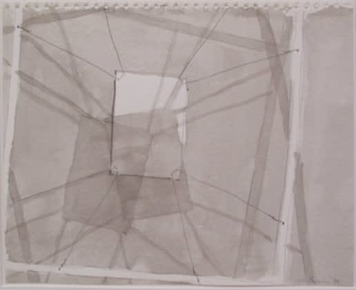 Al Taylor Removal Device, 1989 pencil and gouache on paper 9 x 11 inches 22.7 x 28 cm