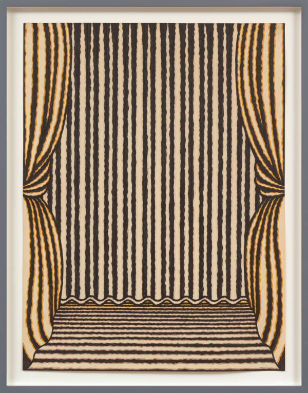 Ray Yoshida Untitled, c. 1971-72 ink on paper 24 x 18 in (61 x 45.7 cm) framed: 27 x 21 1/8 in (68.6 x 53.7 cm)
