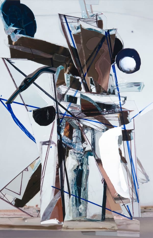 Neil Gall The Great Constructor, 2009-10 oil on linen 48 x 31 1/8 inches 122 x 79 cm