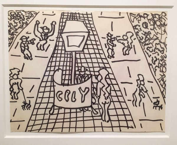 William Copley Untitled, c. 1960s felt-tip marker on paper 8 7/8 x 11 1/2 in 22.5 x 29.2 cm