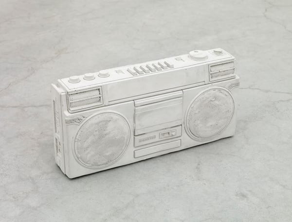 William Cordova untitled (our arrows and shield), 2012 cast cement 10 1/2 x 20 1/2 x 5 1/2 in 26.7 x 52.1 x 14 cm