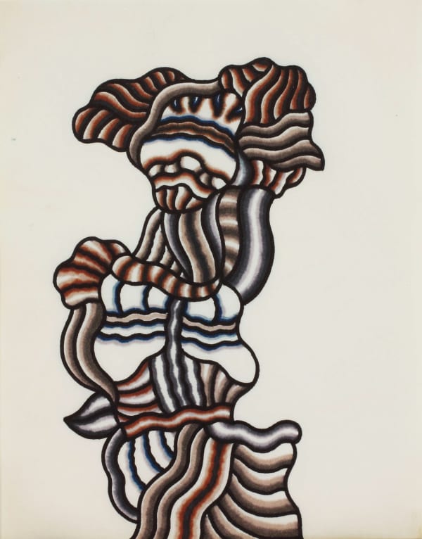 Ray Yoshida Untitled, c. 1972 felt-tipped colored pen on paper 11 x 8 1/2 in 27.9 x 21.6 cm
