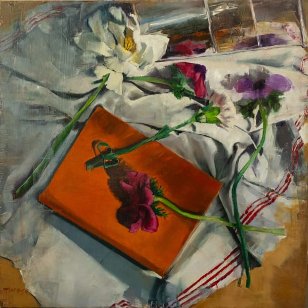 Richard Twose After the Party oil on canvas 80 x 80cm