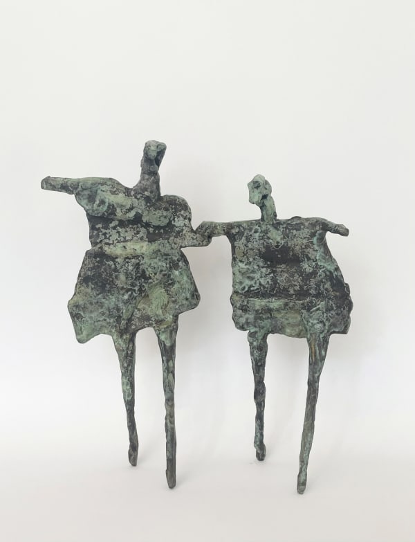 Neil Wood What is this Ecstasy (Clarissa and Peter Walsh) bronze, unique, 1 of 1 26 x 23 x 8cm