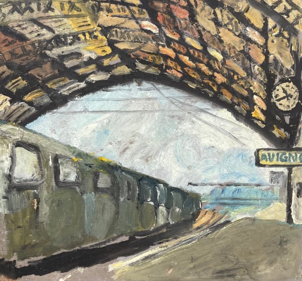 Romi Behrens, Avignon Station, c.1973