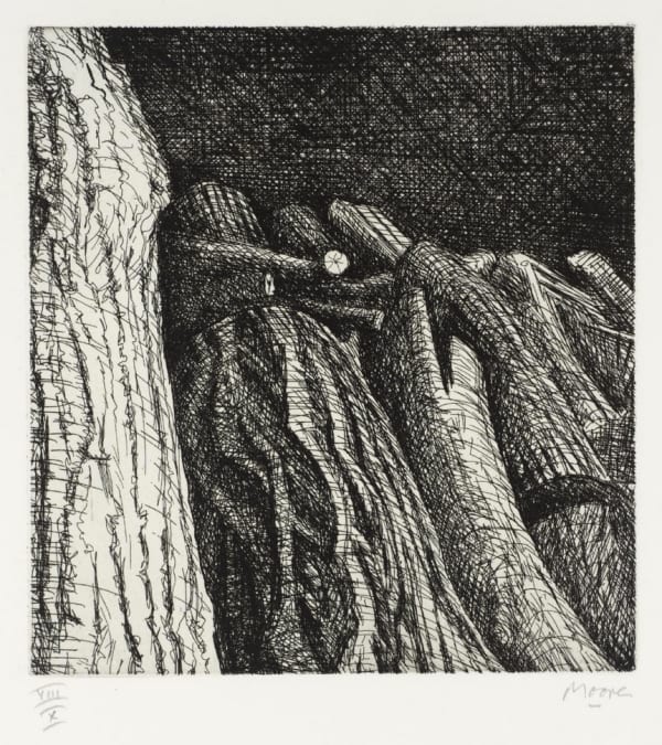 Henry Moore, Log Pile I
