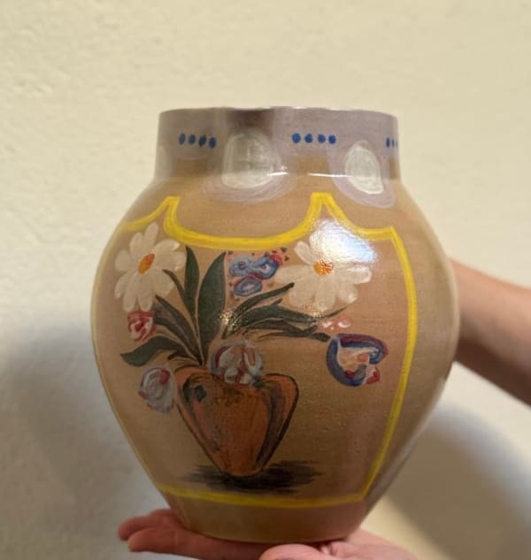 The Chelsea Potter & Sarah B Bloomsbury Jug I stoneware 24.5 x 22cm