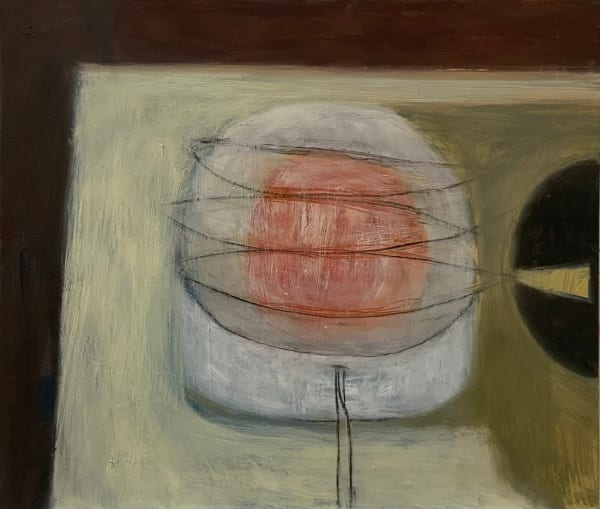 Heath Hearn Three Fish oil on panel 35 x 40cm