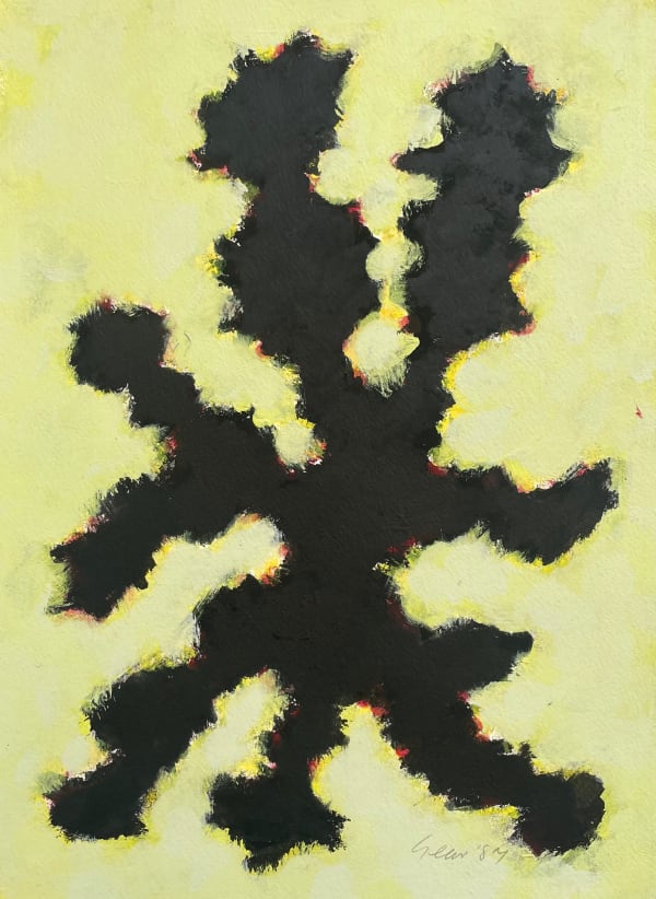 William Gear RA Untitled Sept 1987 II, 1987 gouache on paper 39.5 x 28.5cm