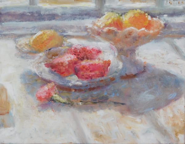 Alice Mumford RWA ... Instead there were little daily miracles... oil on canvas 36 x 46cm