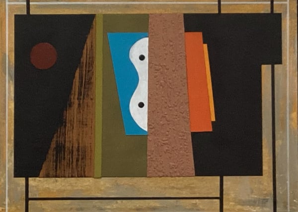 John Taylor, Accolade, oil on board