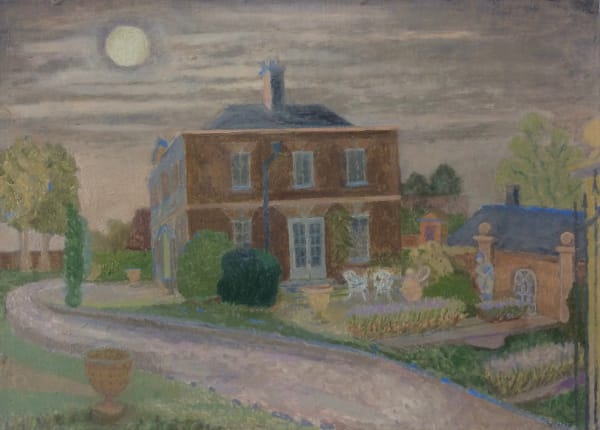 Victoria Jinivizian NEAC There Above Them it Hung oil on gesso panel 46 x 58cm