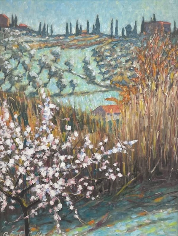 Patrick Cullen, Hillside, Spring Morning, Tuscany