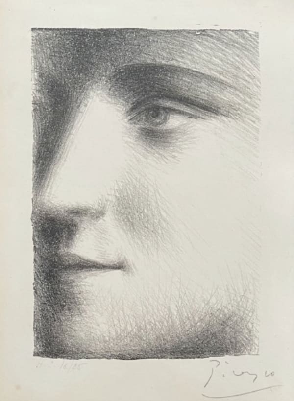 Pablo Picasso Visage de Marie-Thérèse , 1928 original lithograph, edition of 75 20.4 x 14.2cm Public Collections: Museum of Modern Art, New York (Gift of Mrs John D. Rockerfeller) National Museum of Modern Art, Tokyo National Gallery of Canada signed