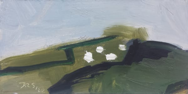 David Ralph Simpson, Border Copse, Cookworthy Knapp, 2020