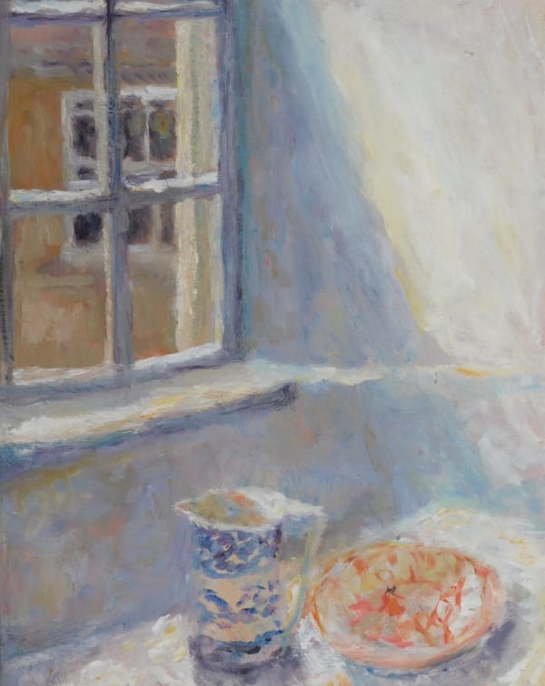 Alice Mumford RWA A Light Here Required a Shadow There oil on canvas 51 x 41cm