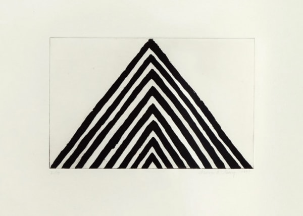 Breon O'Casey Mountain, 1997 etching, editon of 10 signed 38 x 57cm