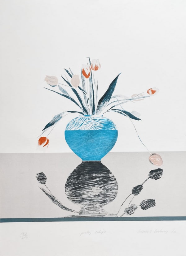 David Hockney RA, Pretty Tulips, 1969