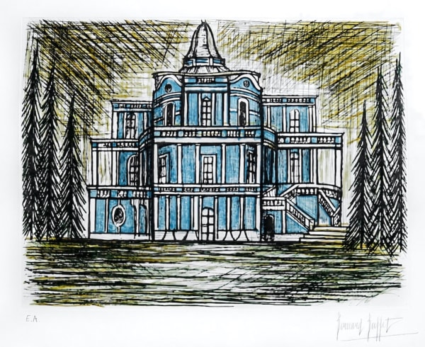 Bernard Buffet, Le Palace des Glissades, 1990