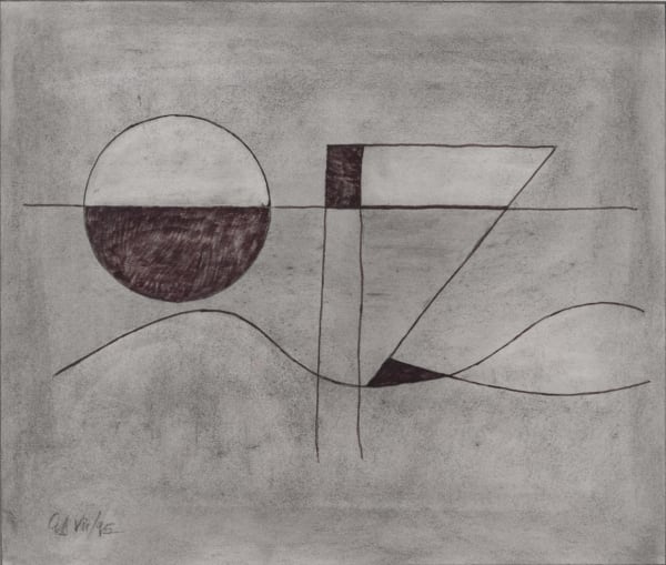 George Dannatt, Portland - Derrick & Circle No 2, 1995