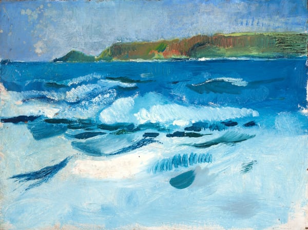 Romi Behrens, Sea at Sennen, c.1997