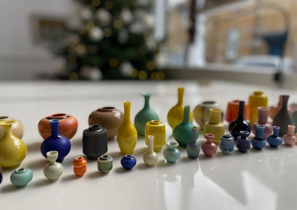 Yuta Segawa, Miniature Ceramics for Mixed Winter Exhibition