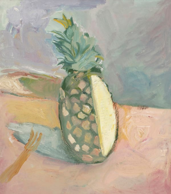 Romi Behrens, Pineapple with Fork, c.1989
