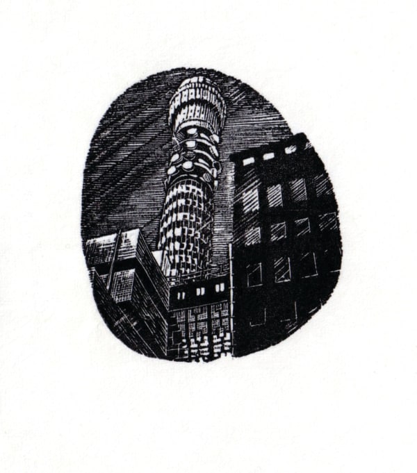 Anne Desmet RA, BT Tower