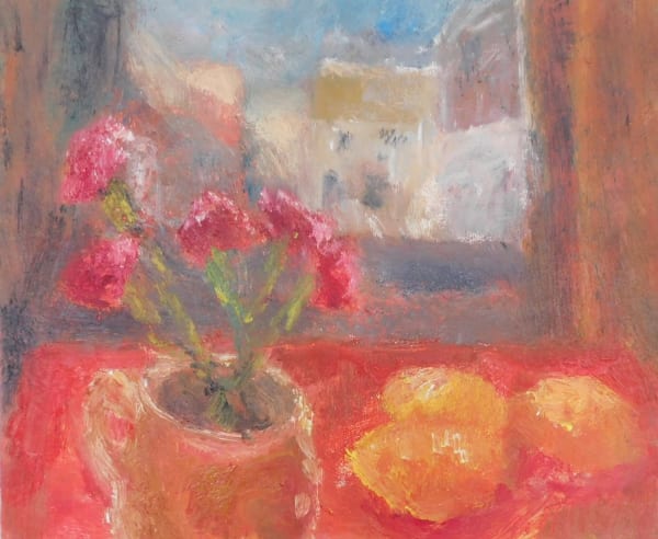 Alice Mumford RWA Fading Light 9PM oil on canvas 25 x 30cm