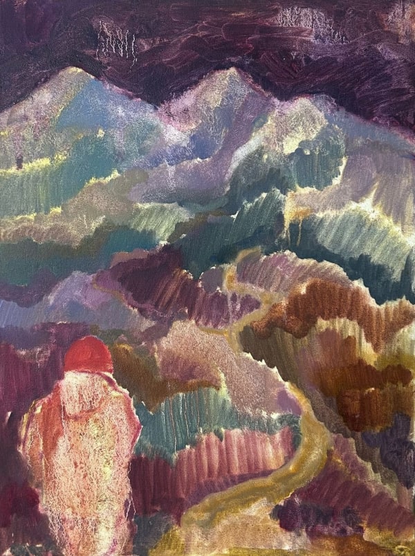 Frances Watts Some Pressure of Rapture oil on canvas 60 x 45cm