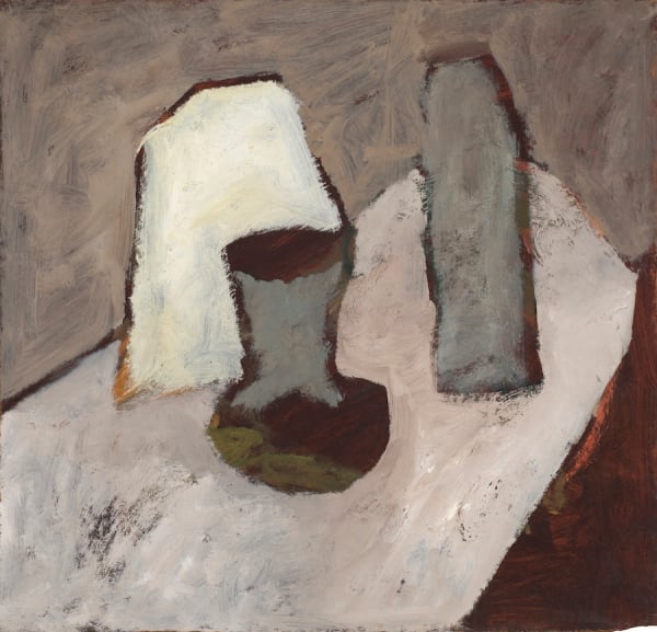 Romi Behrens Still Life III, c.1986 oil on board 51 x 56cm