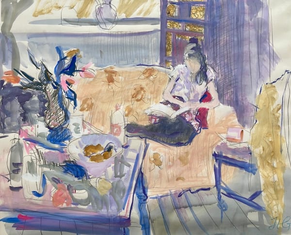 Hugo Grenville, Violet on the Sofa
